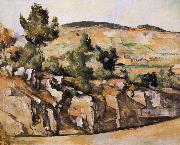 Paul Cezanne Provence mountain oil painting on canvas